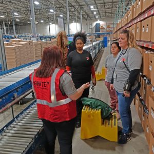 warehouse employees